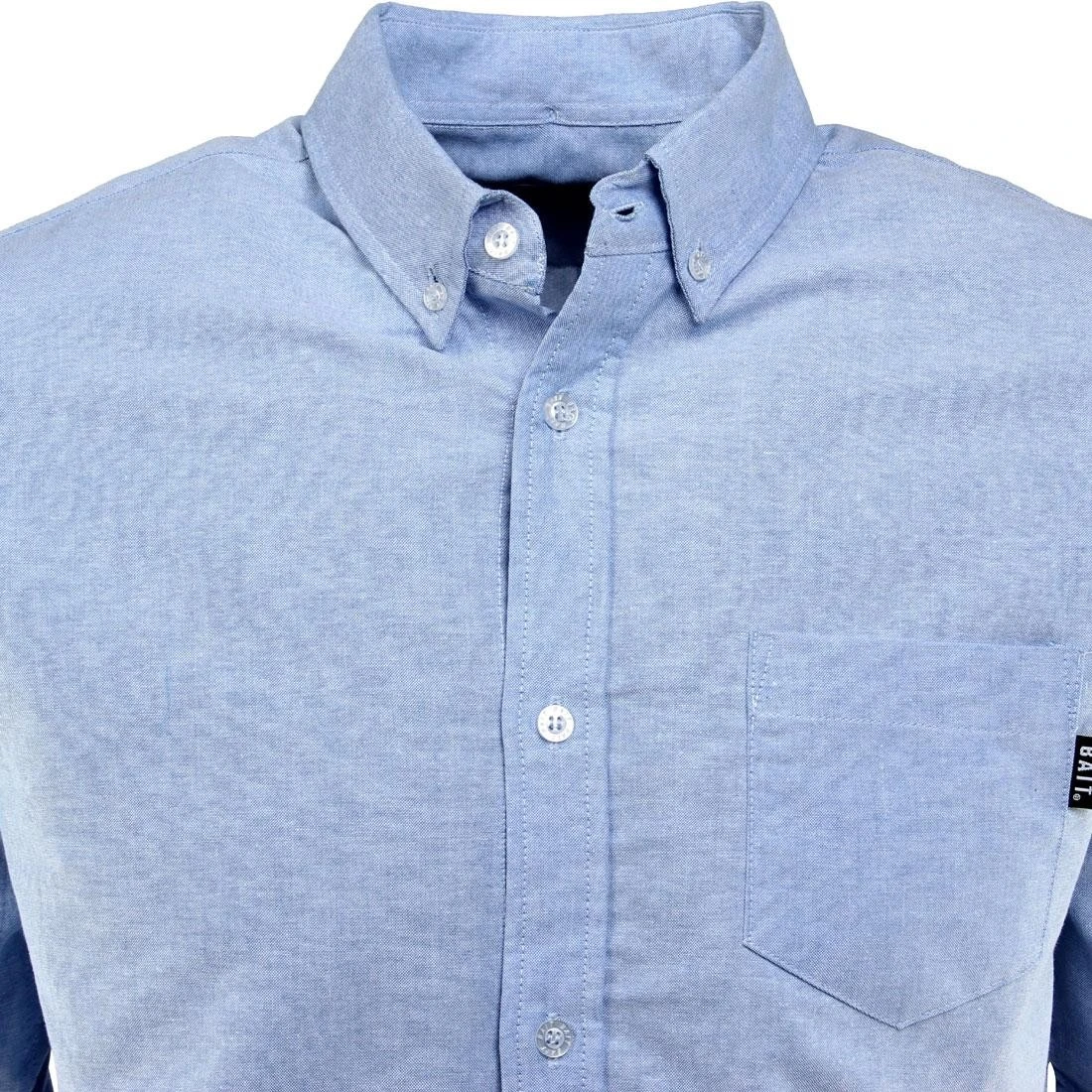 BAIT Oxford Long Sleeve Shirt (blue) 8 BAIT Oxford Long Sleeve Shirt (blue) - Image 6