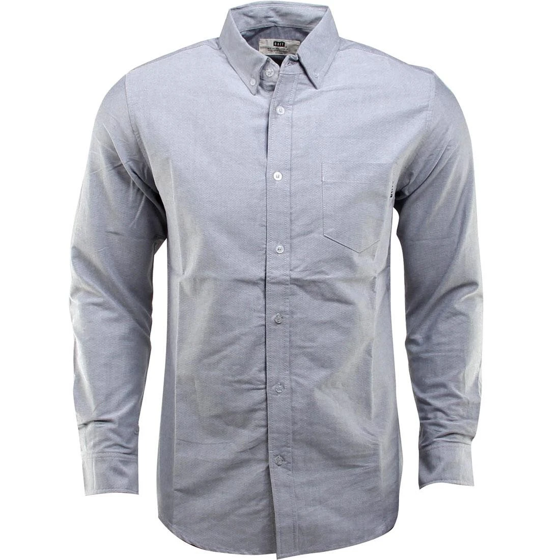 BAIT Oxford Long Sleeve Shirt (gray) 5 BAIT Oxford Long Sleeve Shirt (gray) - Image 3