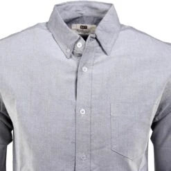 BAIT Oxford Long Sleeve Shirt (gray) 13 BAIT Oxford Long Sleeve Shirt (gray) -Tees Shop balslvshlgry thum4 45612
