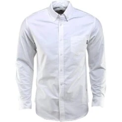 BAIT Oxford Long Sleeve Shirt (white) 10 BAIT Oxford Long Sleeve Shirt (white) -Tees Shop balslvshlwht thum1 45611