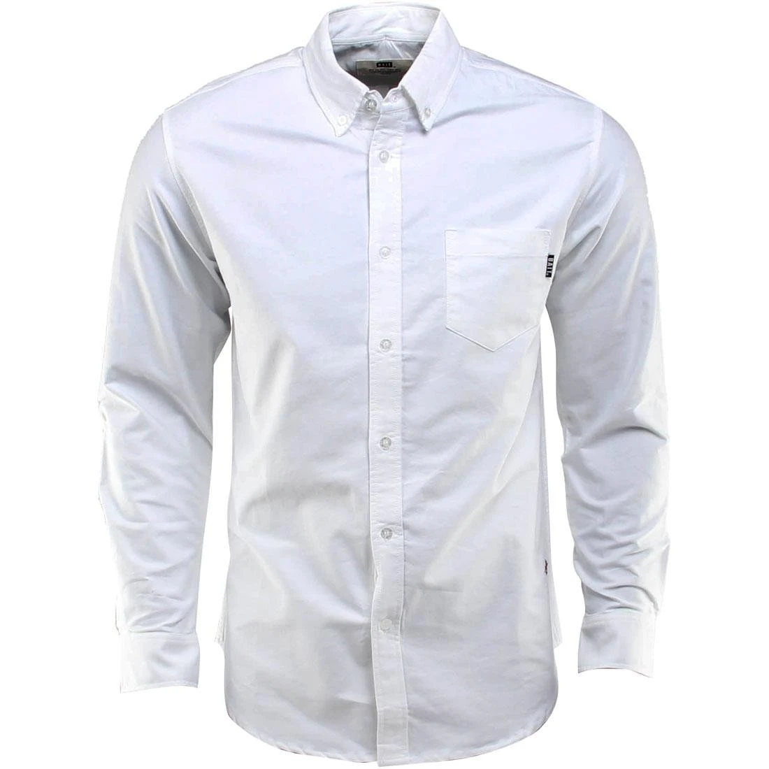 BAIT Oxford Long Sleeve Shirt (white) 5 BAIT Oxford Long Sleeve Shirt (white) - Image 3