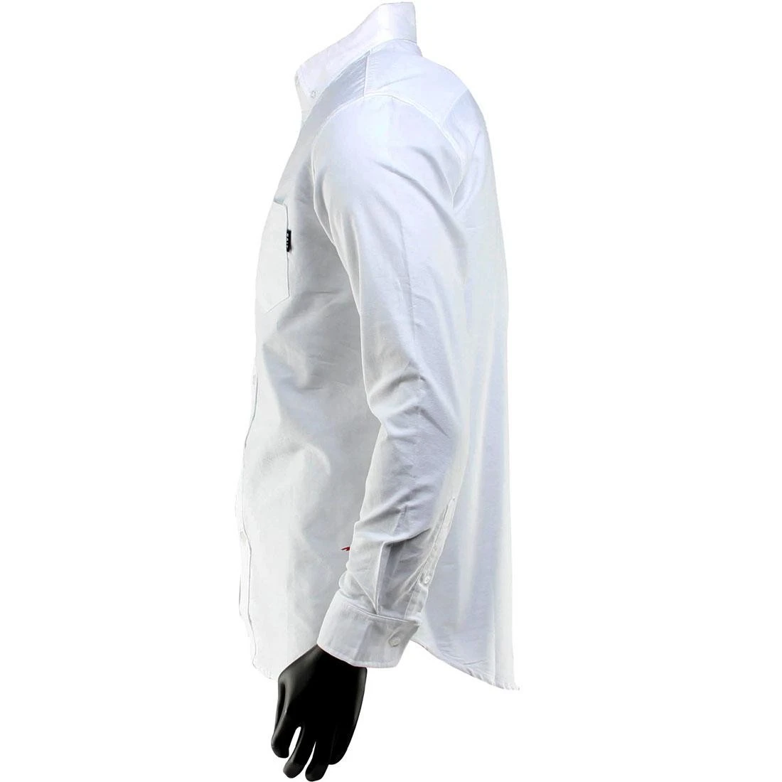 BAIT Oxford Long Sleeve Shirt (white) 7 BAIT Oxford Long Sleeve Shirt (white) - Image 5