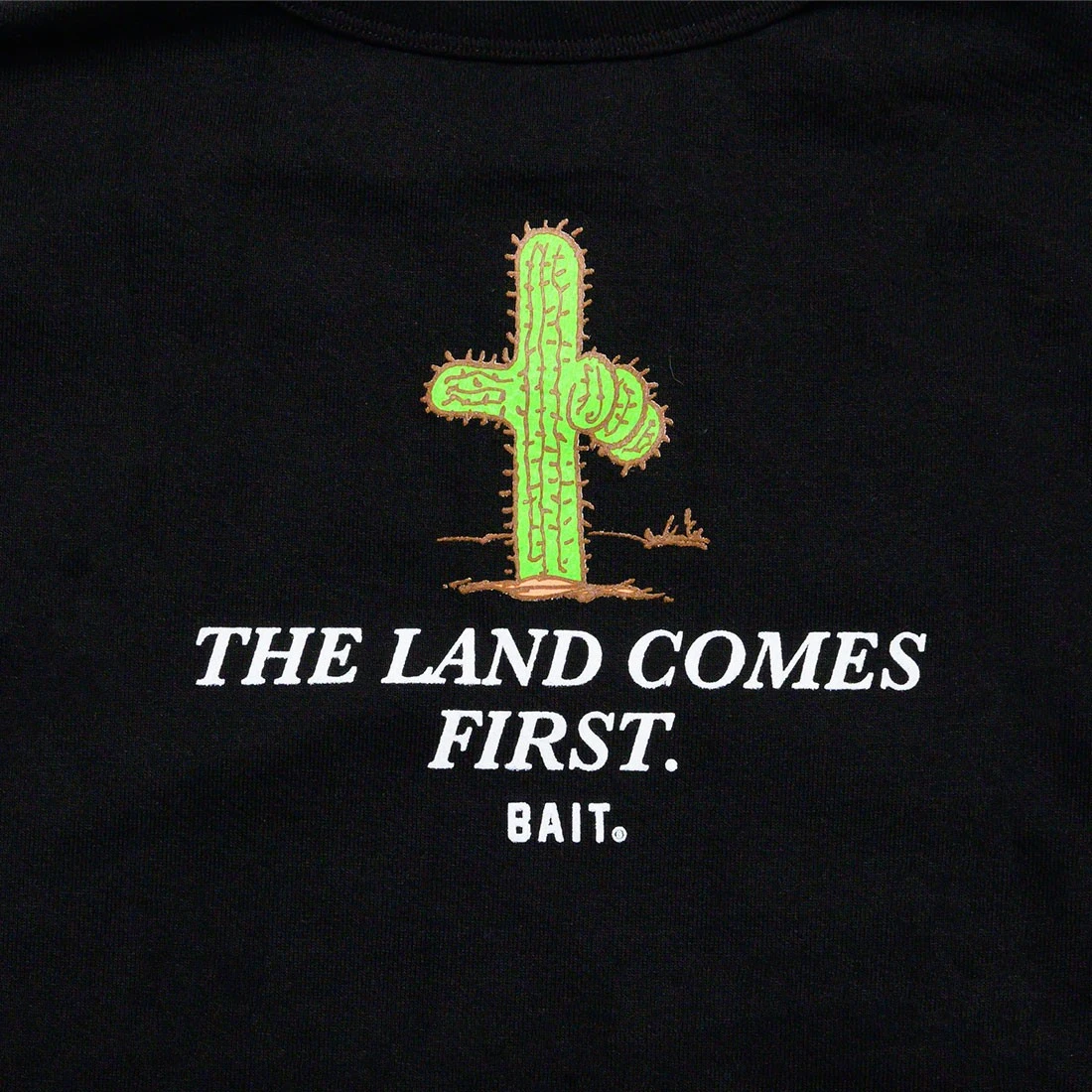 BAIT X Snoopy X Upcycle Men Nature Is Nurture Crewneck Sweater (black) 6 BAIT X Snoopy X Upcycle Men Nature Is Nurture Crewneck Sweater (black) - Image 4