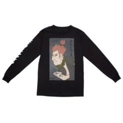 BAIT X Street Fighter X Kidokyo Men Akuma Long Sleeve Tee (black)
