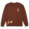 BAIT X Street Fighter Men Select Your Fighter Dhalsim Long Sleeve Tee (brown)