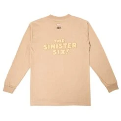 BAIT X The Sinister Six Men Sandman Long Sleeve Tee (sand) 8 BAIT X The Sinister Six Men Sandman Long Sleeve Tee (sand) -Tees Shop basinsandlstee 3
