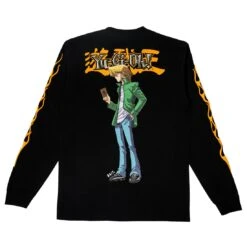 BAIT X Yu Gi Oh Men Joey Long Sleeve Tee (black) -Tees Shop baygojoeylstebk 3