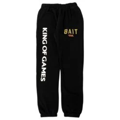 BAIT X Yu Gi Oh Men Bait King Of Games Sweat Pants (black)