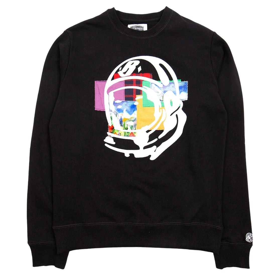 Billionaire Boys Club Men Helmet Crewneck Sweater (black) 3 Billionaire Boys Club Men Helmet Crewneck Sweater (black)