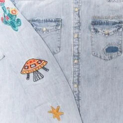 Billionaire Boys Club Men Hillside Long Sleeve Shirt (blue / Denim) 9 Billionaire Boys Club Men Hillside Long Sleeve Shirt (blue / Denim) -Tees Shop bb8111600inf 4