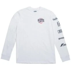 Billionaire Boys Club Men World Tour Long Sleeve Tee (white)