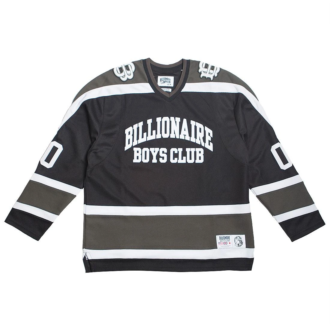Billionaire Boys Club Men Don't Give A Puck Long Sleeve Knit (black) 3 Billionaire Boys Club Men Don't Give A Puck Long Sleeve Knit (black)