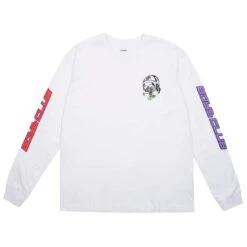 Billionaire Boys Club Men Island Long Sleeve Tee (white)