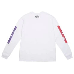 Billionaire Boys Club Men Island Long Sleeve Tee (white) -Tees Shop bb8918201wht 4