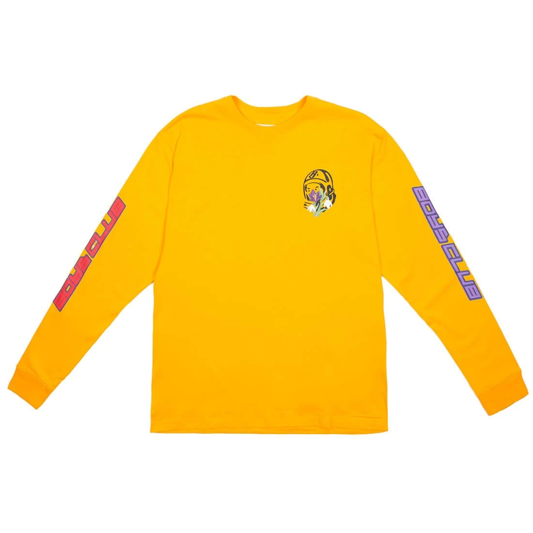 Billionaire Boys Club Men Island Long Sleeve Tee (yellow) 3 Billionaire Boys Club Men Island Long Sleeve Tee (yellow)