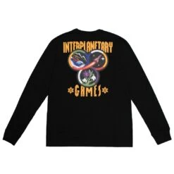 Billionaire Boys Club Men Interplanetary Long Sleeve Tee (black) -Tees Shop bb8918207blk 3