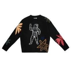 Billionaire Boys Club Men Astro Sweater (black)