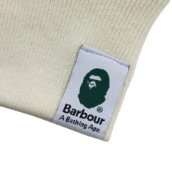 Barbour X Bape Men Crew Sweater (beijge / Neutral) 9 Barbour X Bape Men Crew Sweater (beijge / Neutral) -Tees Shop bvmol0323be134