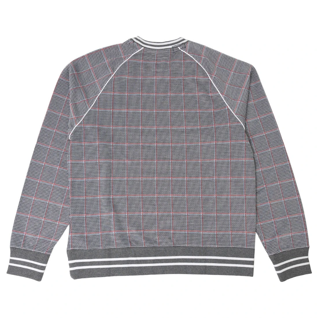 Converse X Todd Snyder Men Plaid PO Crew (gray / Dark Sapphire Houndstooth) 6 Converse X Todd Snyder Men Plaid PO Crew (gray / Dark Sapphire Houndstooth) - Image 4