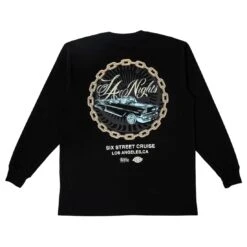 Dickies X Estevan Oriol Men LA Nights Long Sleeve Tee (black) -Tees Shop dxwl450e0blk 3