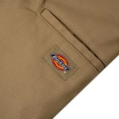 Dickies Men Flat Frotn Double Knee Pants (brown / Khaki) -Tees Shop dxwpr03kha 4