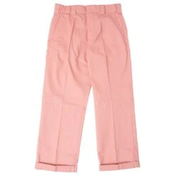 Dickies Men Regular Fit Cuffed Pant (pink / Stonewash Rosette)