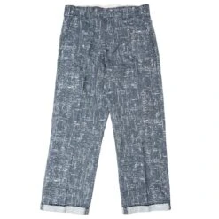 Dickies Men Regular Fit Cuffed Pant (navy / Crosshatch)