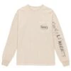Honor The Gift Men Lucky Hand Long Sleeve Tee (white / Cream)