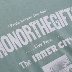 Honor The Gift Men Stereo Long Sleeve Tee (green / Sage) -Tees Shop hghtg210448sag 3