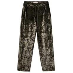 Honor The Gift Women Velvet PJ Pants (olive)