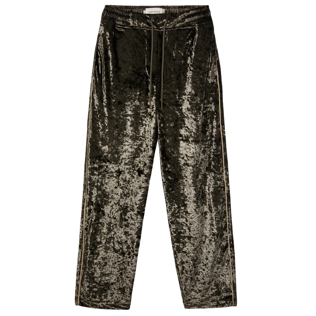 Honor The Gift Women Velvet PJ Pants (olive) 3 Honor The Gift Women Velvet PJ Pants (olive)