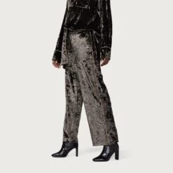 Honor The Gift Women Velvet PJ Pants (olive) 11 Honor The Gift Women Velvet PJ Pants (olive) -Tees Shop hgwg220310olv 5