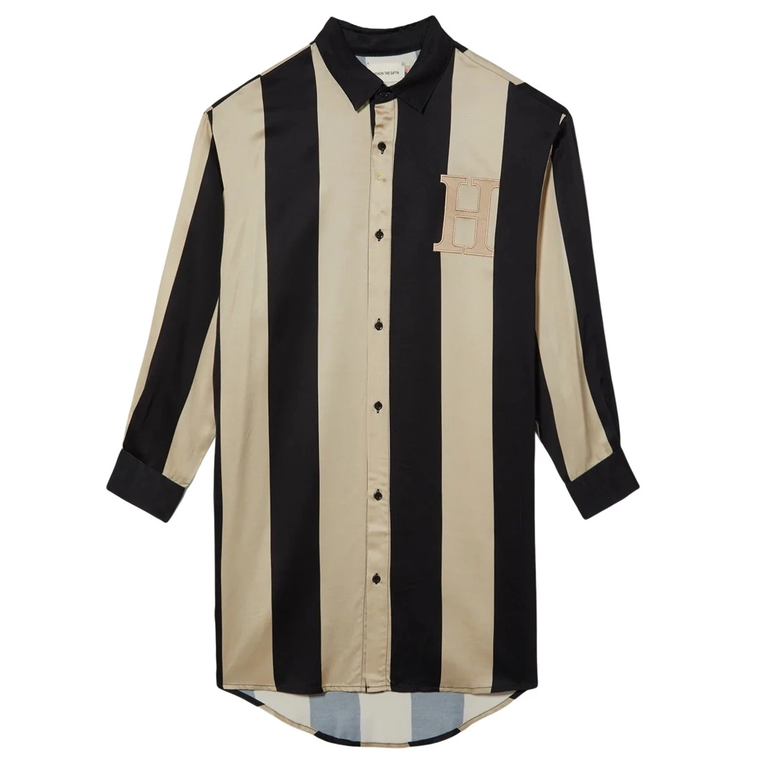 Honor The Gift Women Shirt Dress (black) 3 Honor The Gift Women Shirt Dress (black)