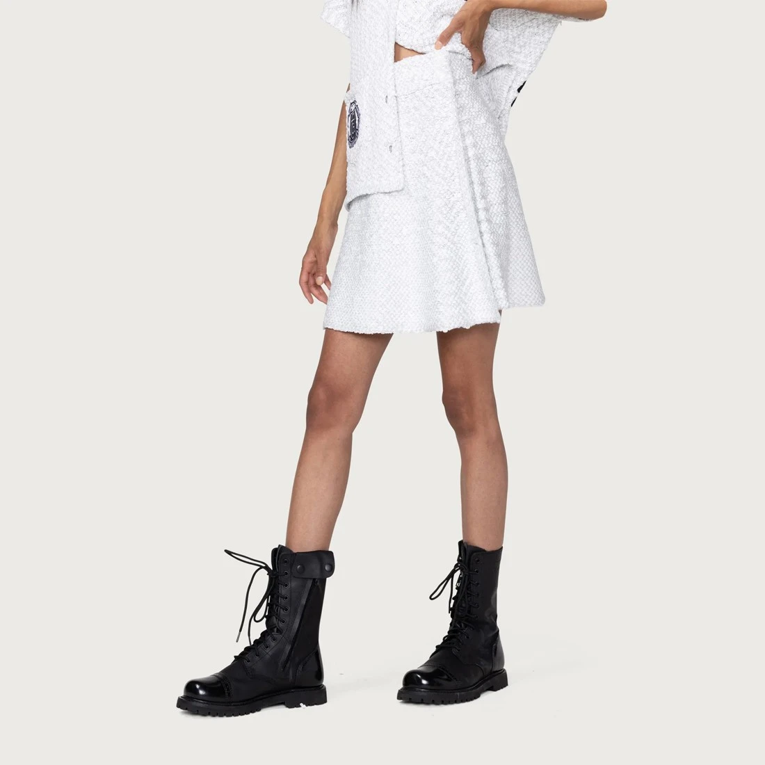 Honor The Gift Women Private School Skirt (white) 7 Honor The Gift Women Private School Skirt (white) - Image 5