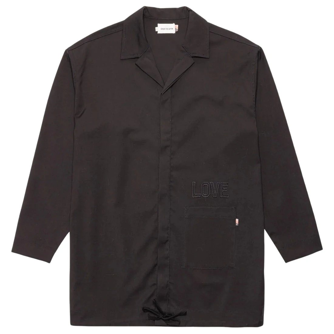 Honor The Gift Women Love Button Up Shirt (black) 3 Honor The Gift Women Love Button Up Shirt (black)