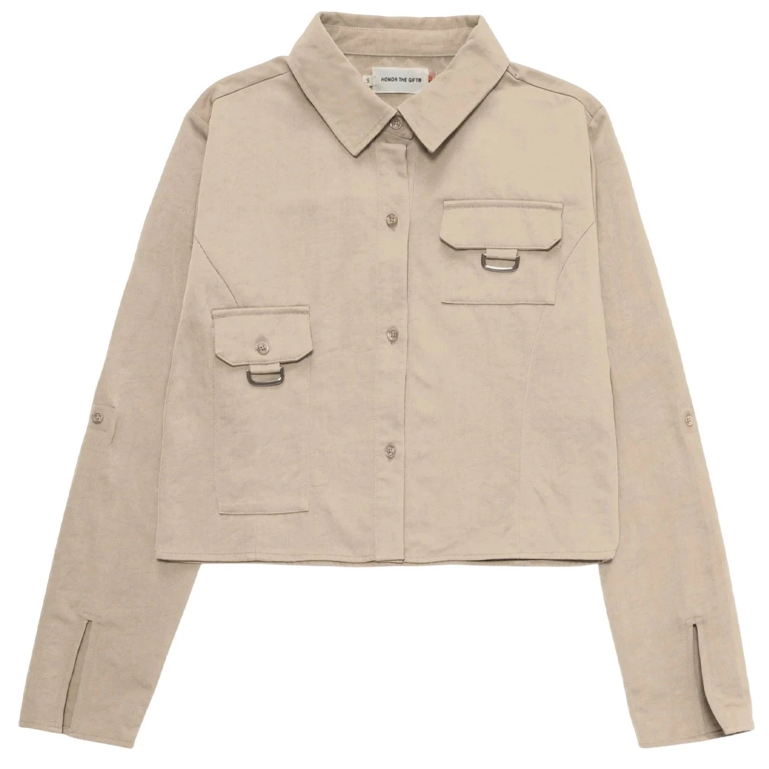 Honor The Gift Women Cadet Top (cream) 3 Honor The Gift Women Cadet Top (cream)