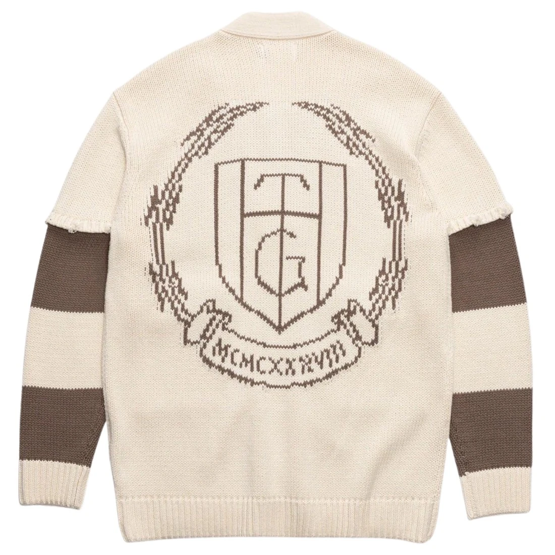 Honor The Gift Unisex Cardigan Sweater (white / Cream) 3 Honor The Gift Unisex Cardigan Sweater (white / Cream) - Image 2
