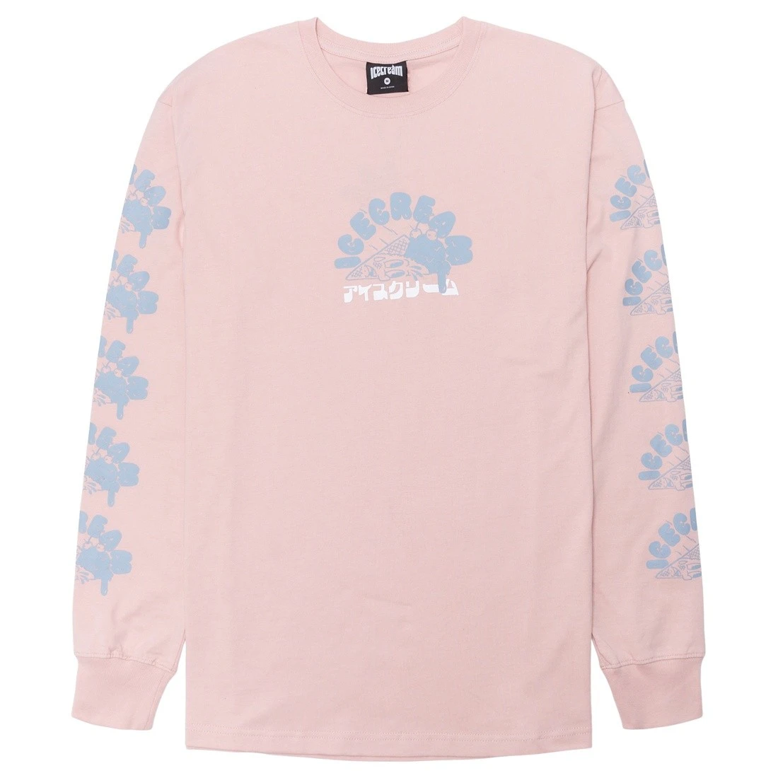 Ice Cream Men Oops Long Sleeve Knit Long Sleeve Tee (pink / Rose Smoke) 3 Ice Cream Men Oops Long Sleeve Knit Long Sleeve Tee (pink / Rose Smoke)