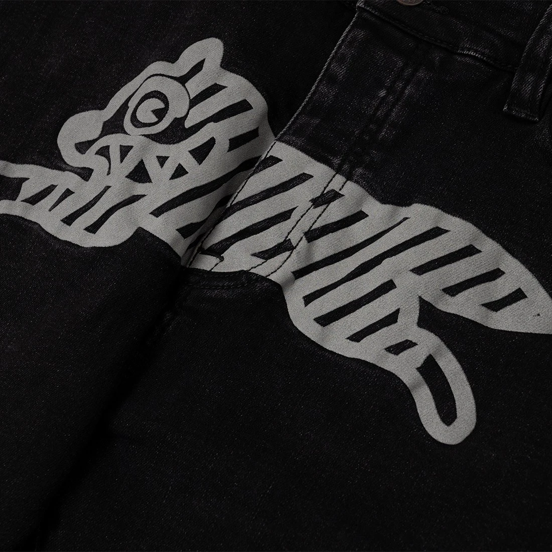 Ice Cream Men Reflective Jeans (black) 4 Ice Cream Men Reflective Jeans (black) - Image 2