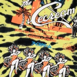 Ice Cream Men Wales Long Sleeve Knit Tee (black / Neon Yellow) 9 Ice Cream Men Wales Long Sleeve Knit Tee (black / Neon Yellow) -Tees Shop ik4118301yel 4