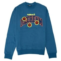 Ice Cream Men End Game Crew Sweater (blue / Dark Blue)