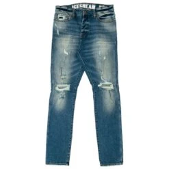 Ice Cream Men Cream Jeans (blue)