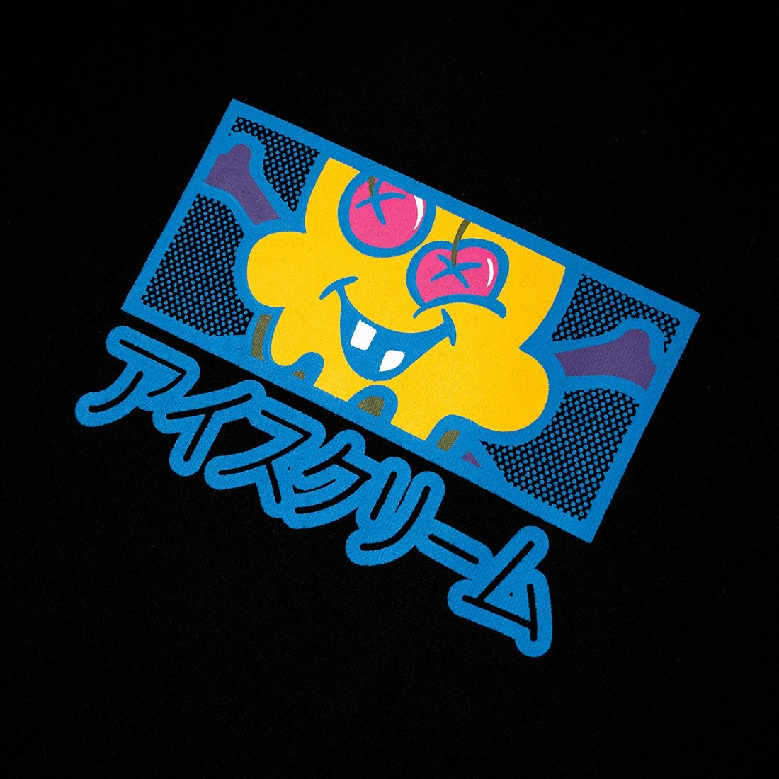 Ice Cream Men Cones N Bones Long Sleeve Knit Tee (black) 4 Ice Cream Men Cones N Bones Long Sleeve Knit Tee (black) - Image 2