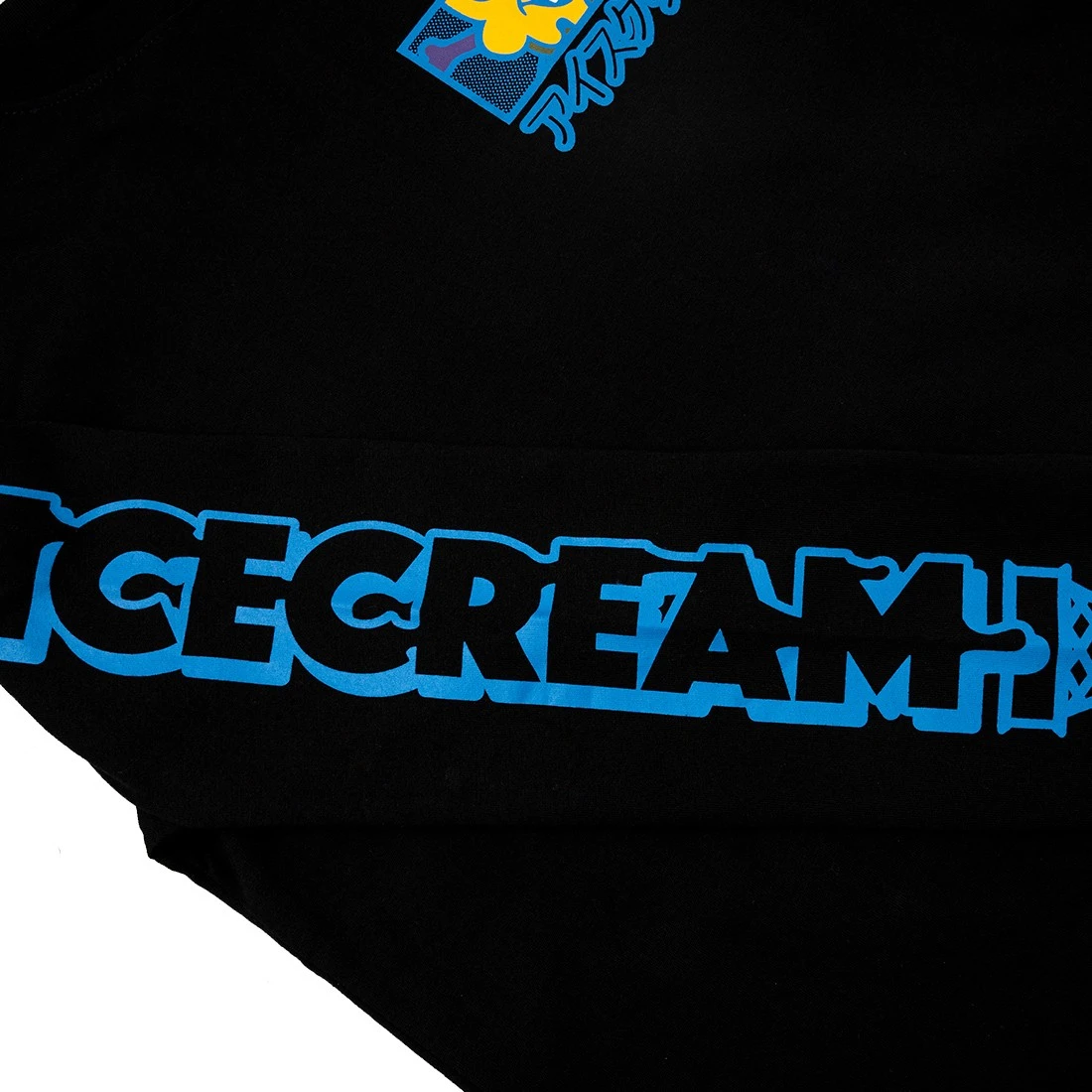 Ice Cream Men Cones N Bones Long Sleeve Knit Tee (black) 6 Ice Cream Men Cones N Bones Long Sleeve Knit Tee (black) - Image 4