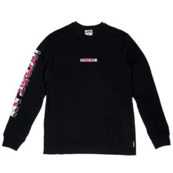 Ice Cream Men Transition Long Sleeve Tee (black)
