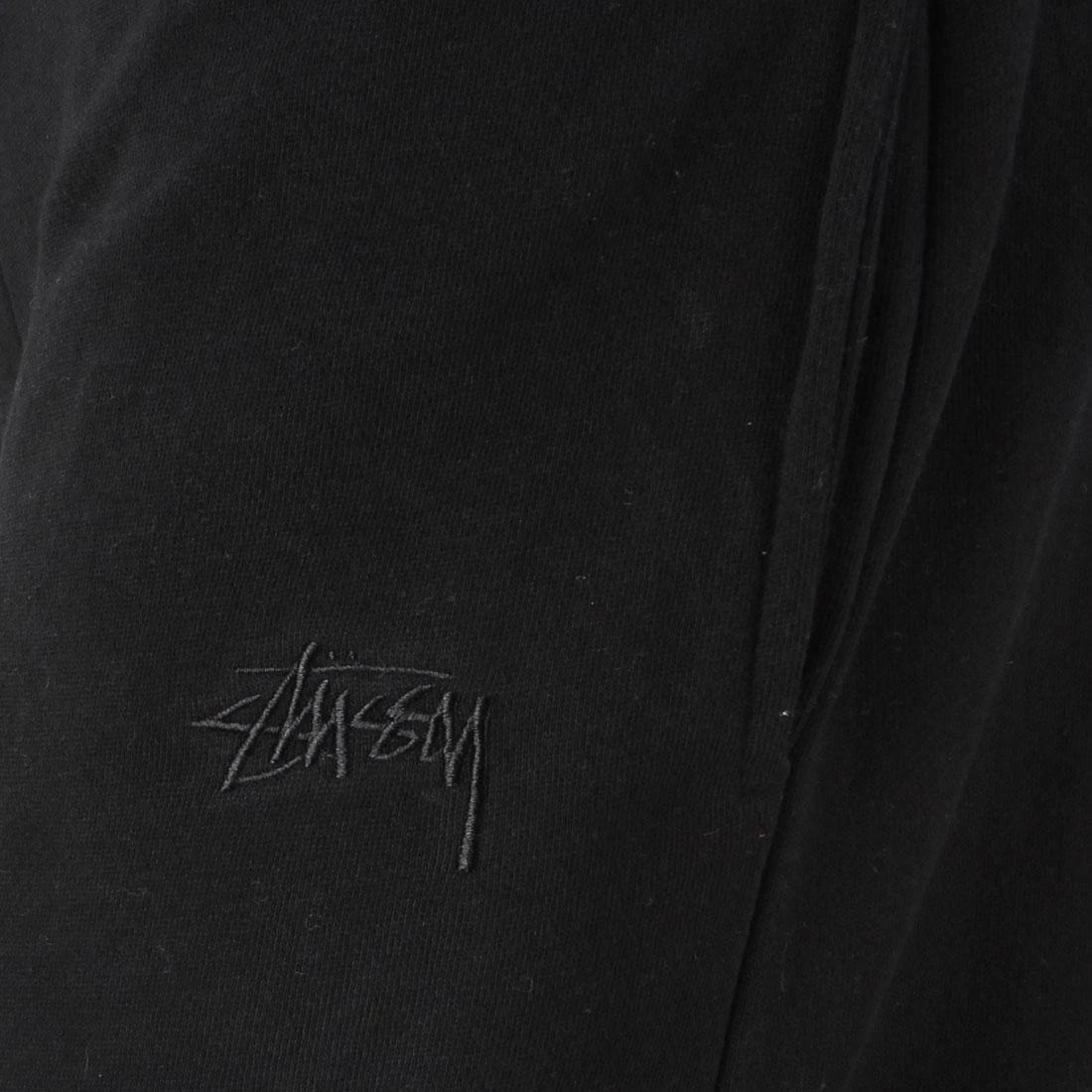 Stussy Men Tonal Stock Fleece Pants (black) 6 Stussy Men Tonal Stock Fleece Pants (black) - Image 4