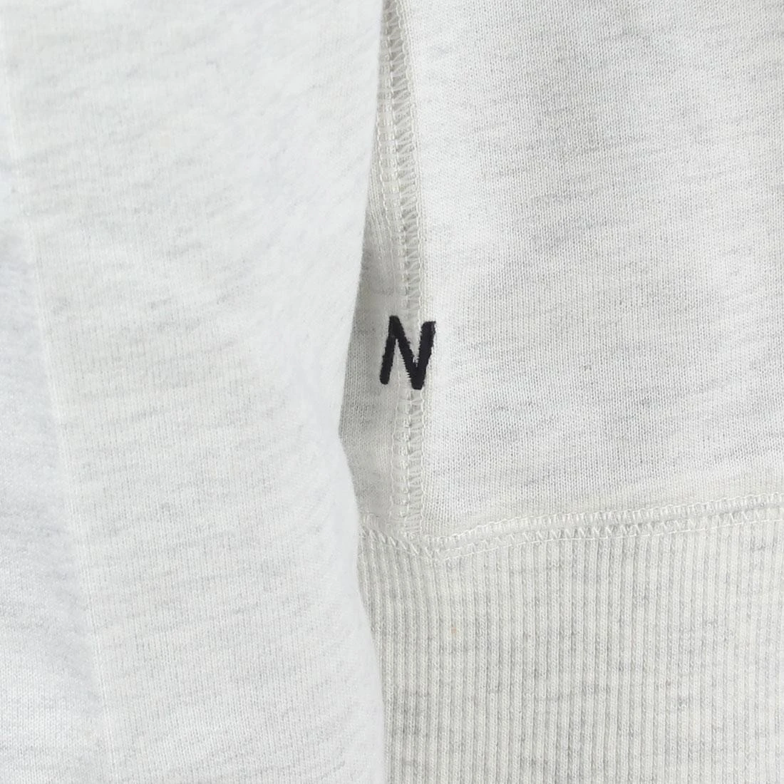 New Balance Women Crewneck Sweater (gray / Sea Salt Heather) 5 New Balance Women Crewneck Sweater (gray / Sea Salt Heather) - Image 3