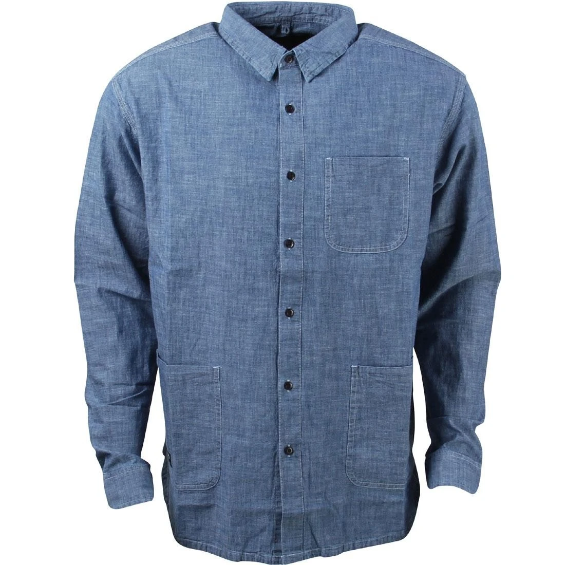10 Deep Men Garment Supply Chambray Shirt (blue / Stone Wash) 3 10 Deep Men Garment Supply Chambray Shirt (blue / Stone Wash)
