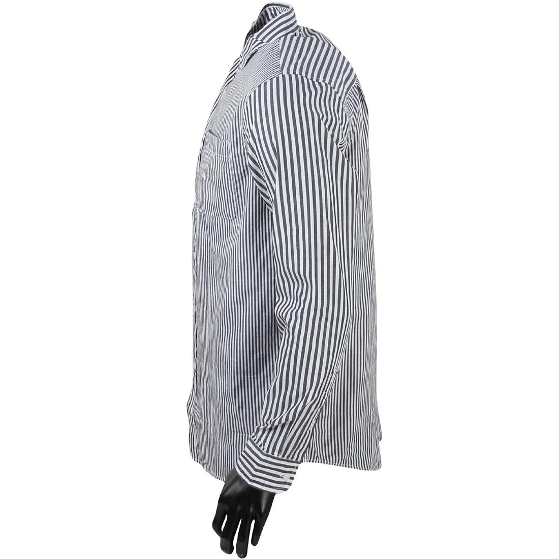 Stussy Men Multi Stripe Shirt (black) 5 Stussy Men Multi Stripe Shirt (black) - Image 3