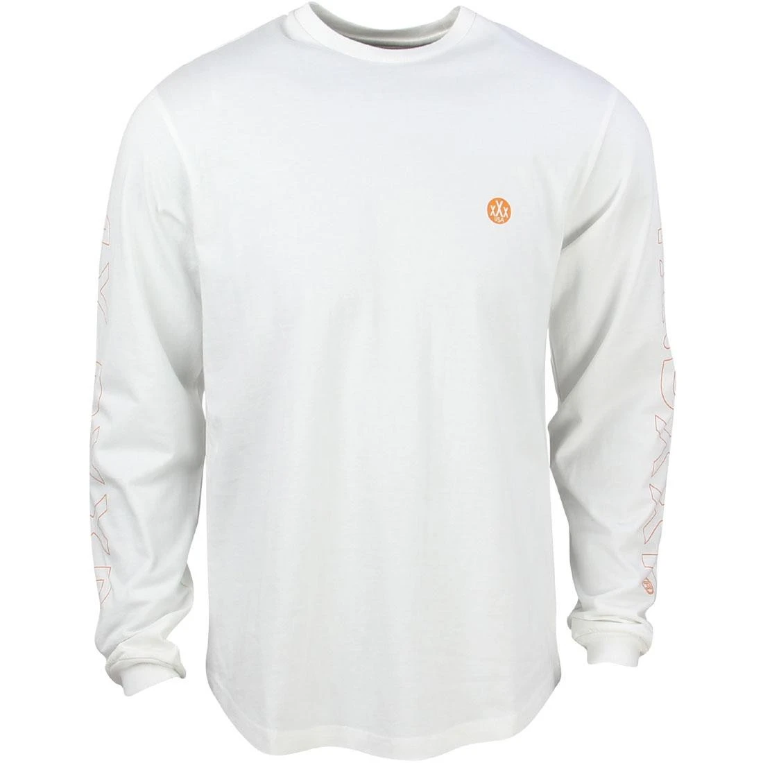 10 Deep Men Dotted Scoop Long Sleeve Tee (white / Off White) 3 10 Deep Men Dotted Scoop Long Sleeve Tee (white / Off White)